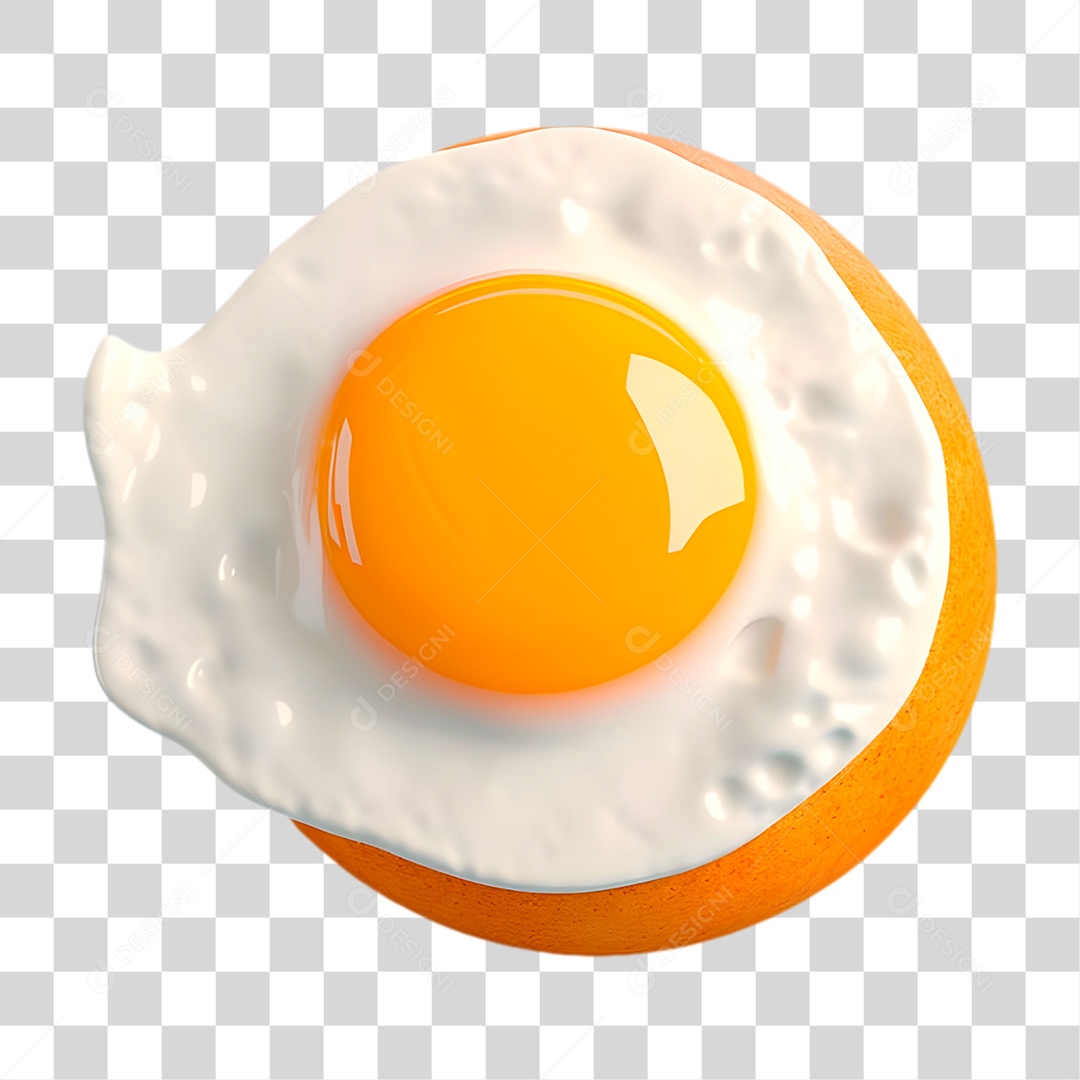 Ovo Frito PNG Transparente