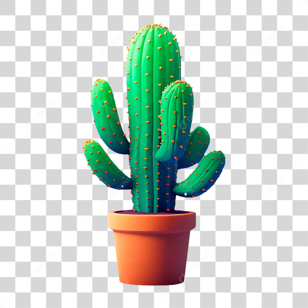 Cacto PNG Transparente