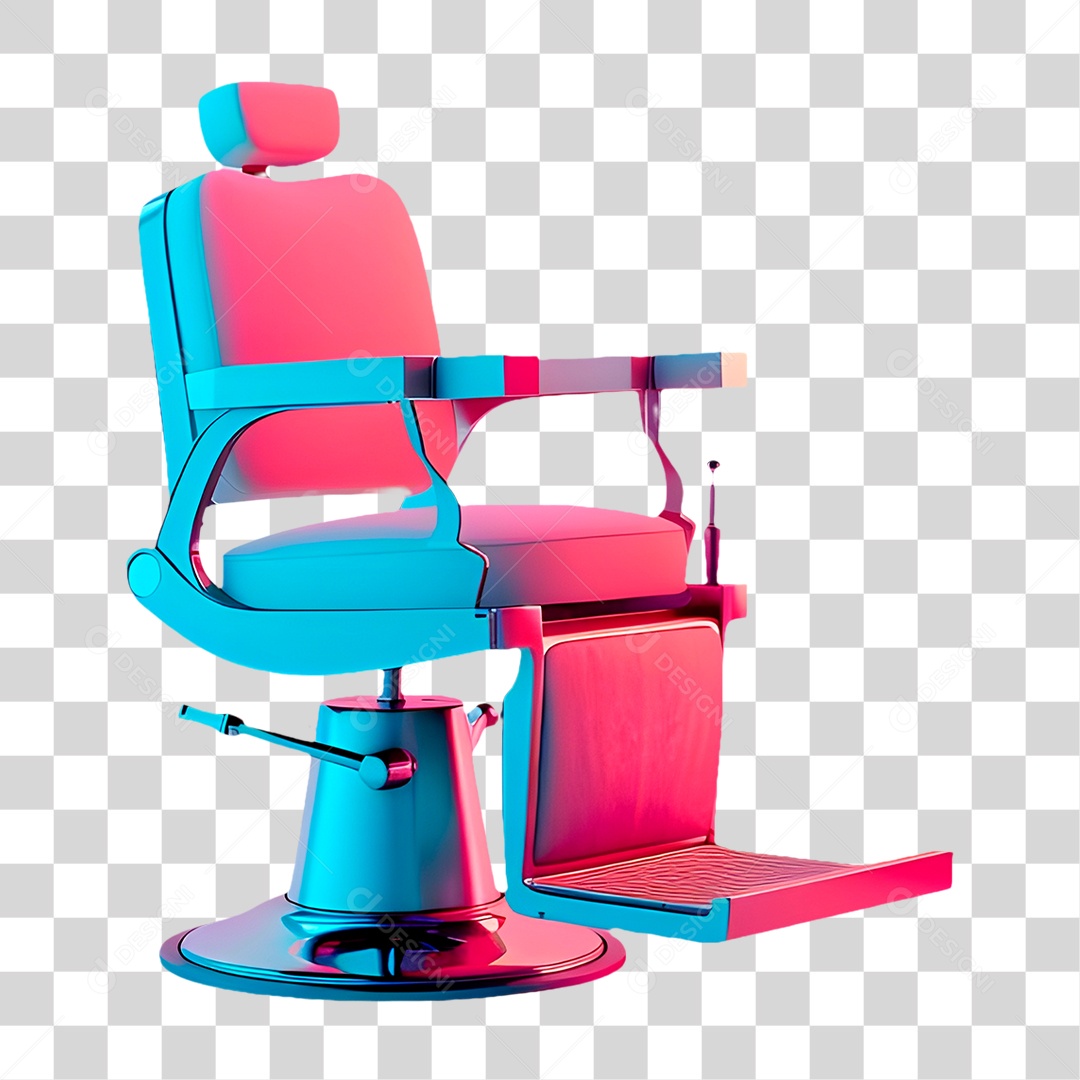 Cadeira de Salão PNG Transparente