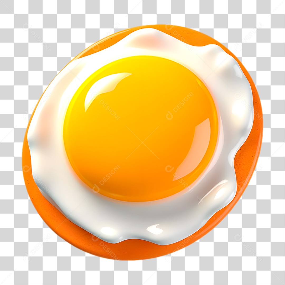 Ovo Frito PNG Transparente