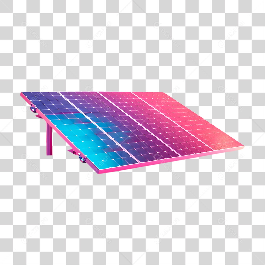 Placa Solar PNG Transparente