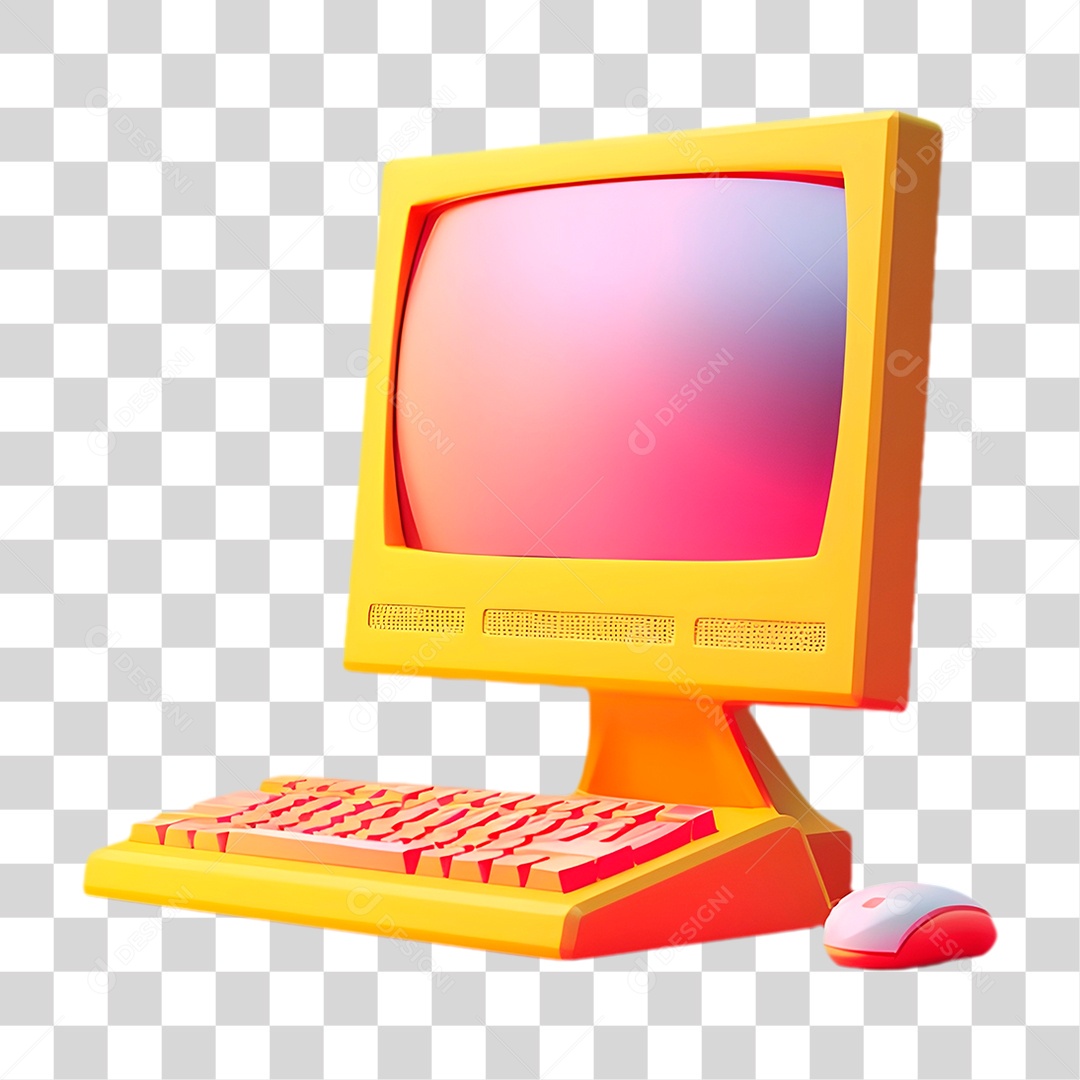 Computador PNG Transparente