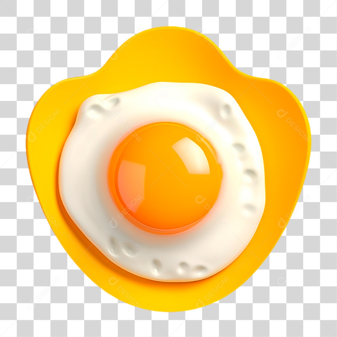 Ovo Frito PNG Transparente