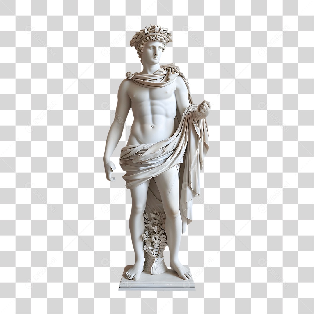 Estatua Grega PNG Transparente