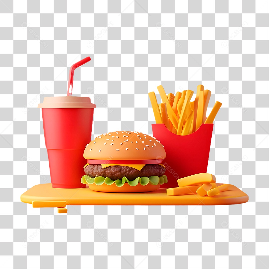 Lanche PNG Transparente