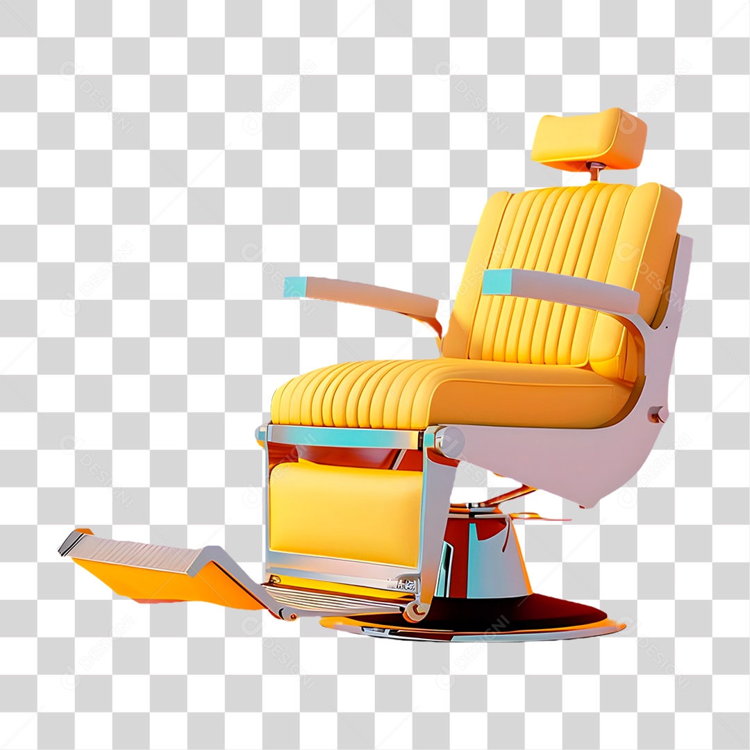 Cadeira de Salão PNG Transparente