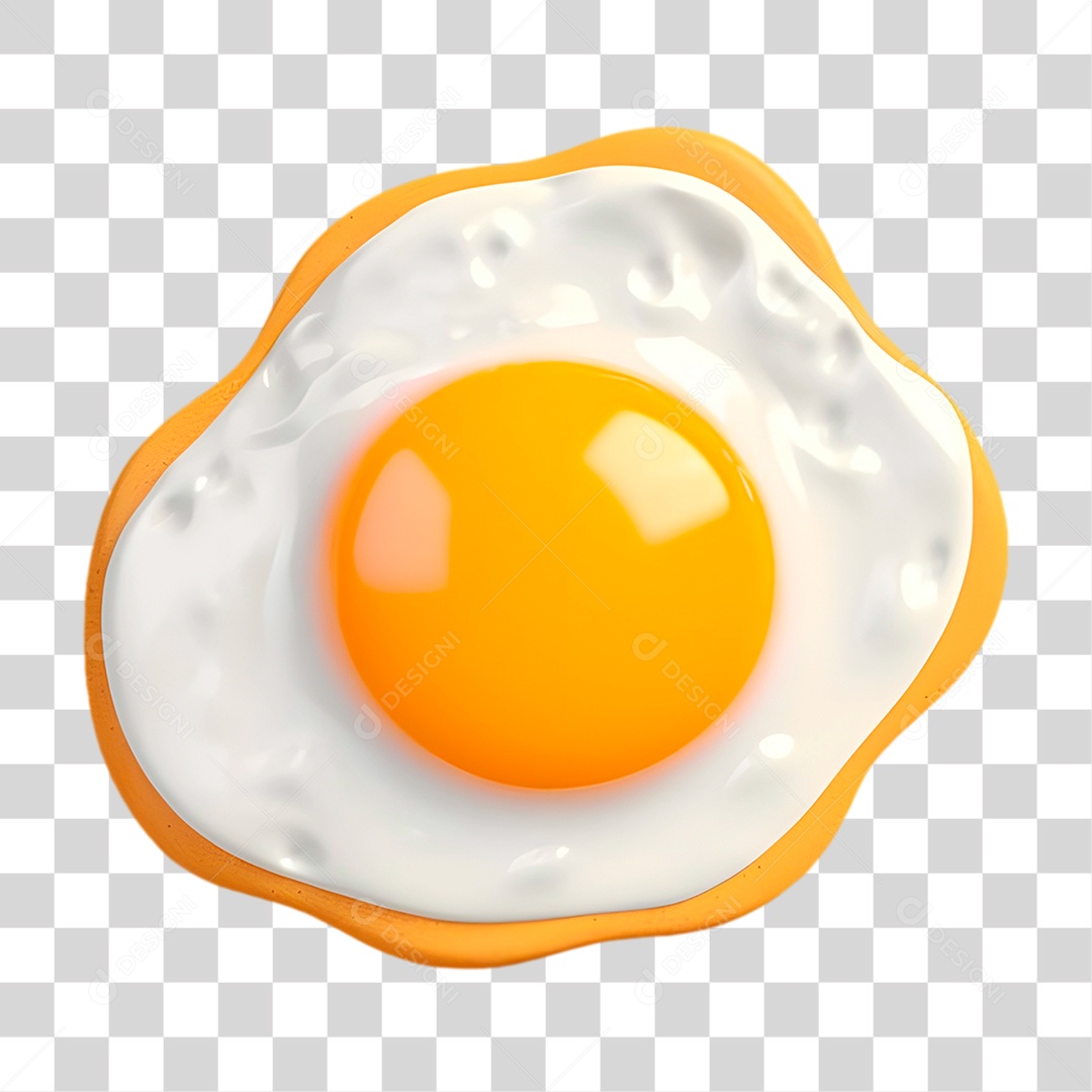 Ovo Frito PNG Transparente