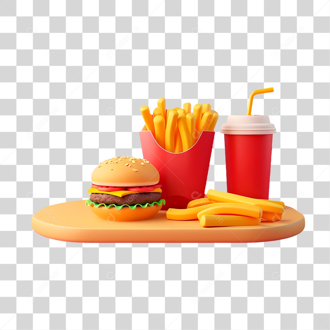 Lanches PNG Transparente