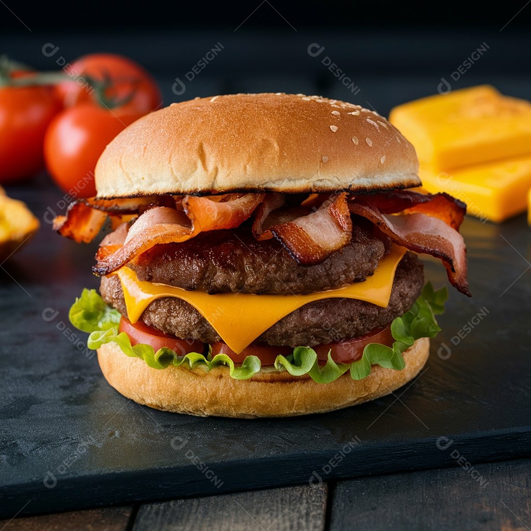 Hambúrguer delicioso