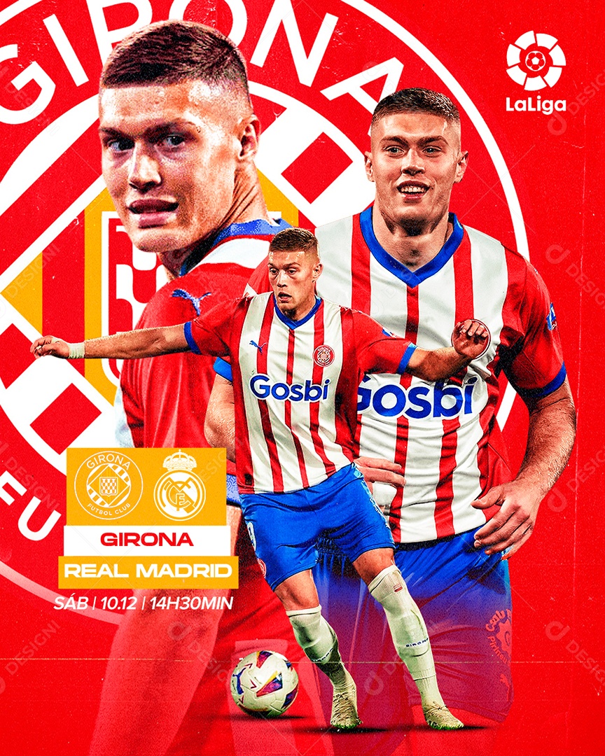 Jogador de  Futebol Social Media Editável