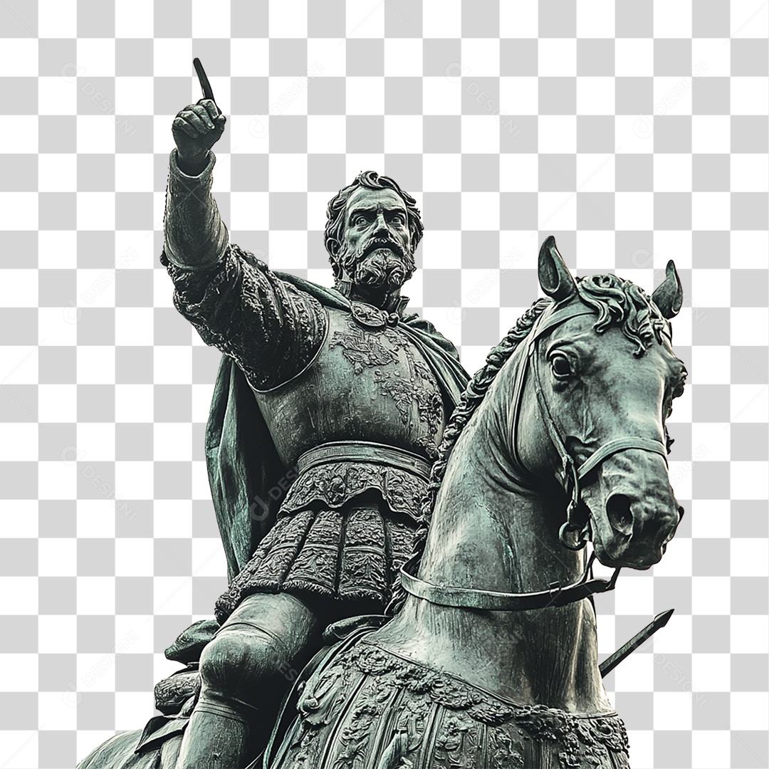 Imagem Semelhante Estátua de Dom Pedro PNG Transparente