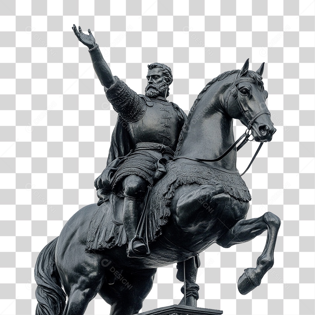 Imagem Semelhante Estátua de Dom Pedro PNG Transparente