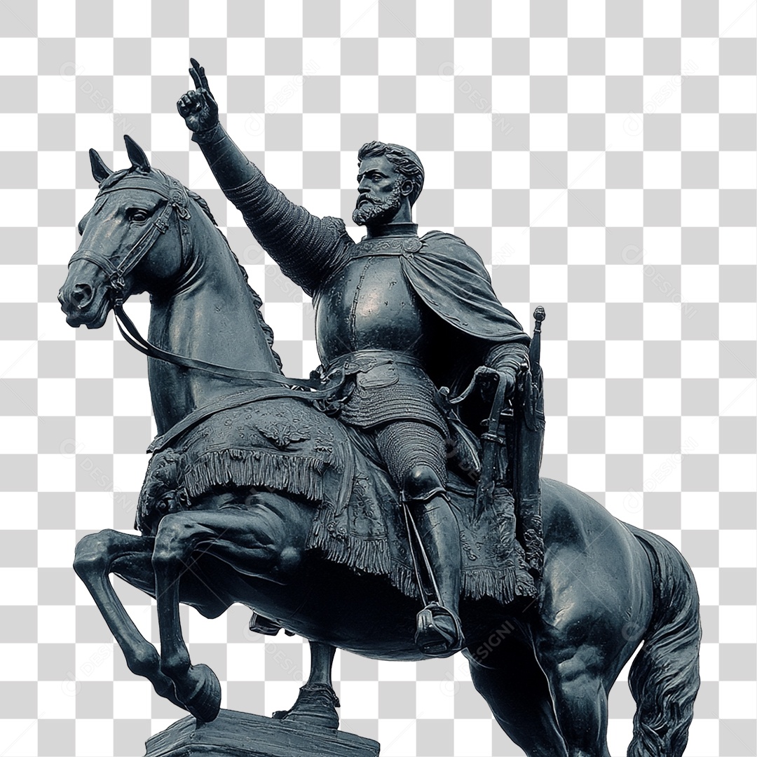 Imagem Semelhante Estátua de Dom Pedro PNG Transparente