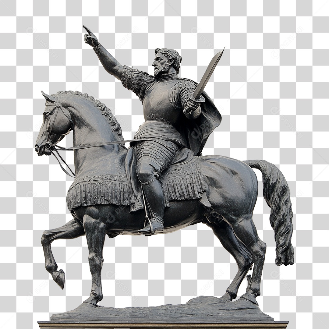 Imagem Semelhante Estátua de Dom Pedro PNG Transparente