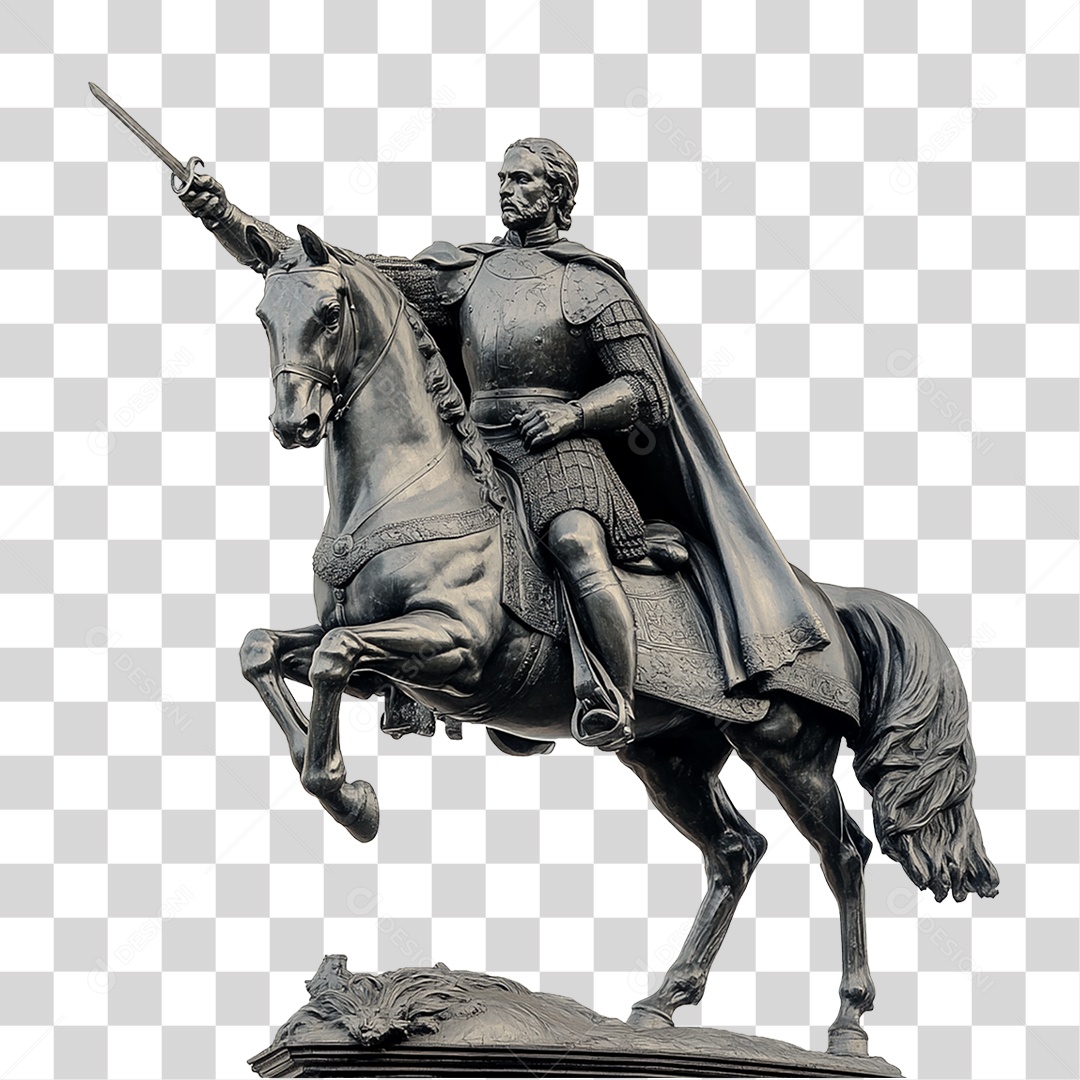 Imagem Semelhante Estátua de Dom Pedro PNG Transparente