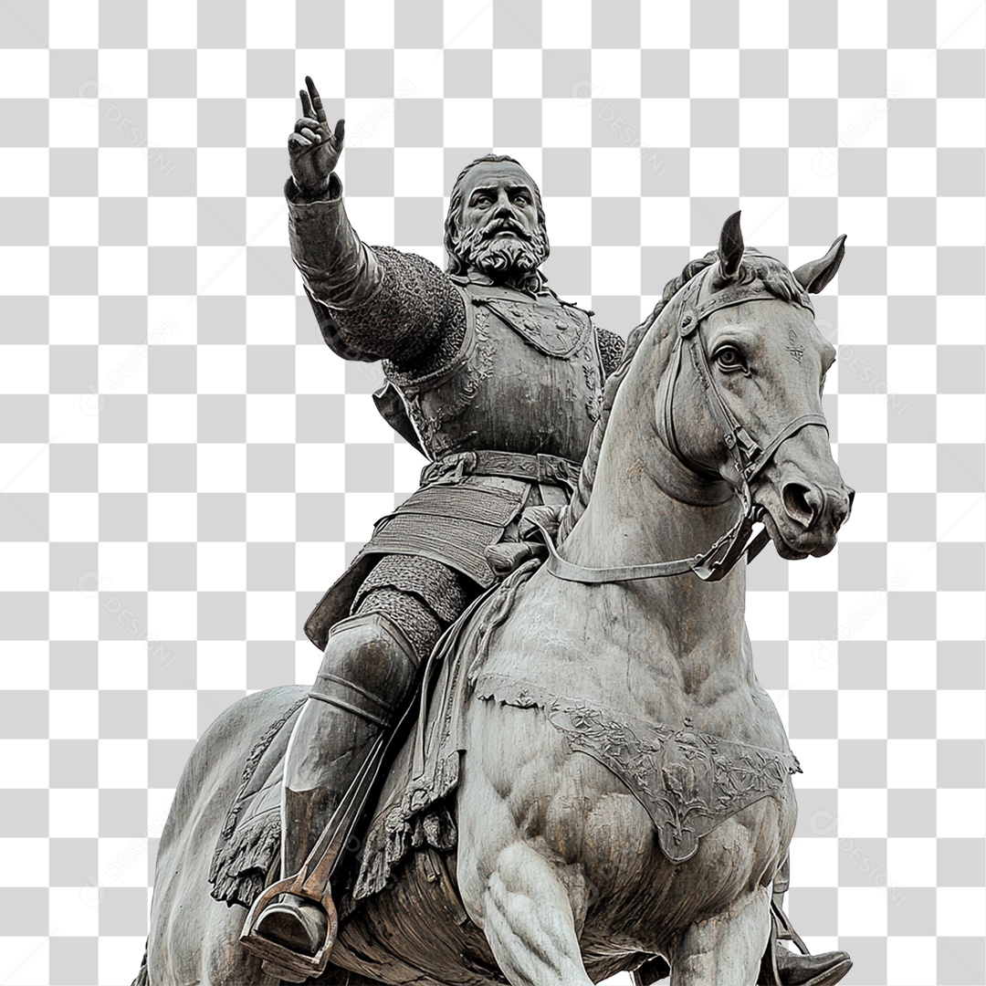 Imagem Semelhante Estátua de Dom Pedro PNG Transparente