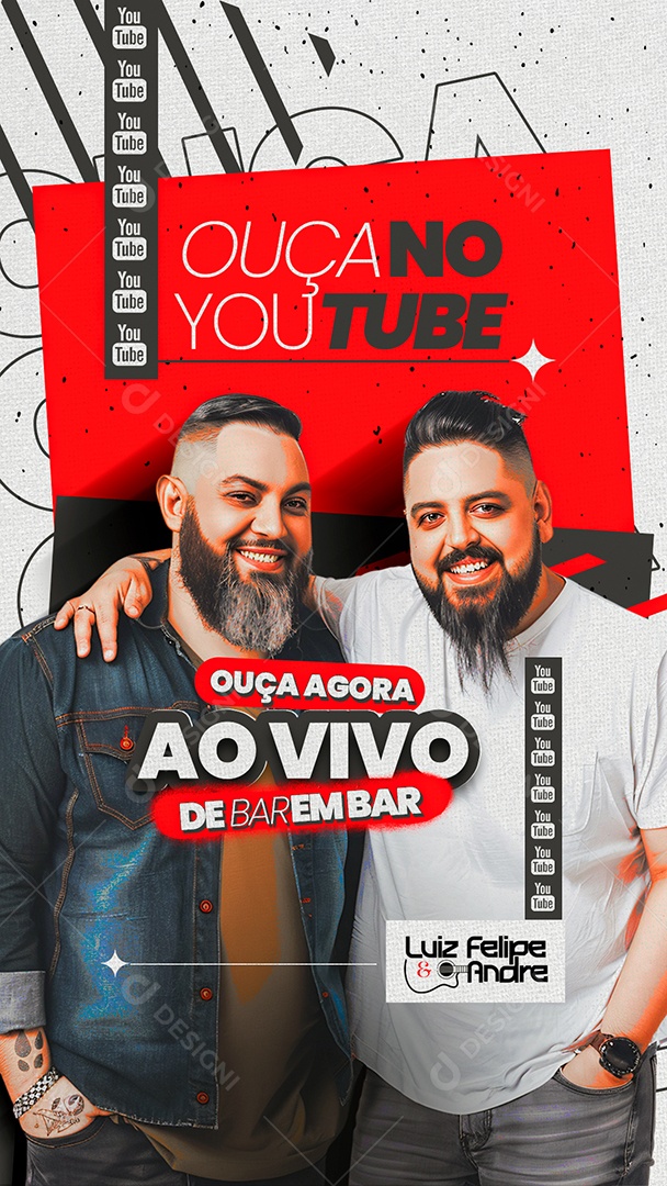 Story Flyer De Bar em Bar Social Media PSD Editável