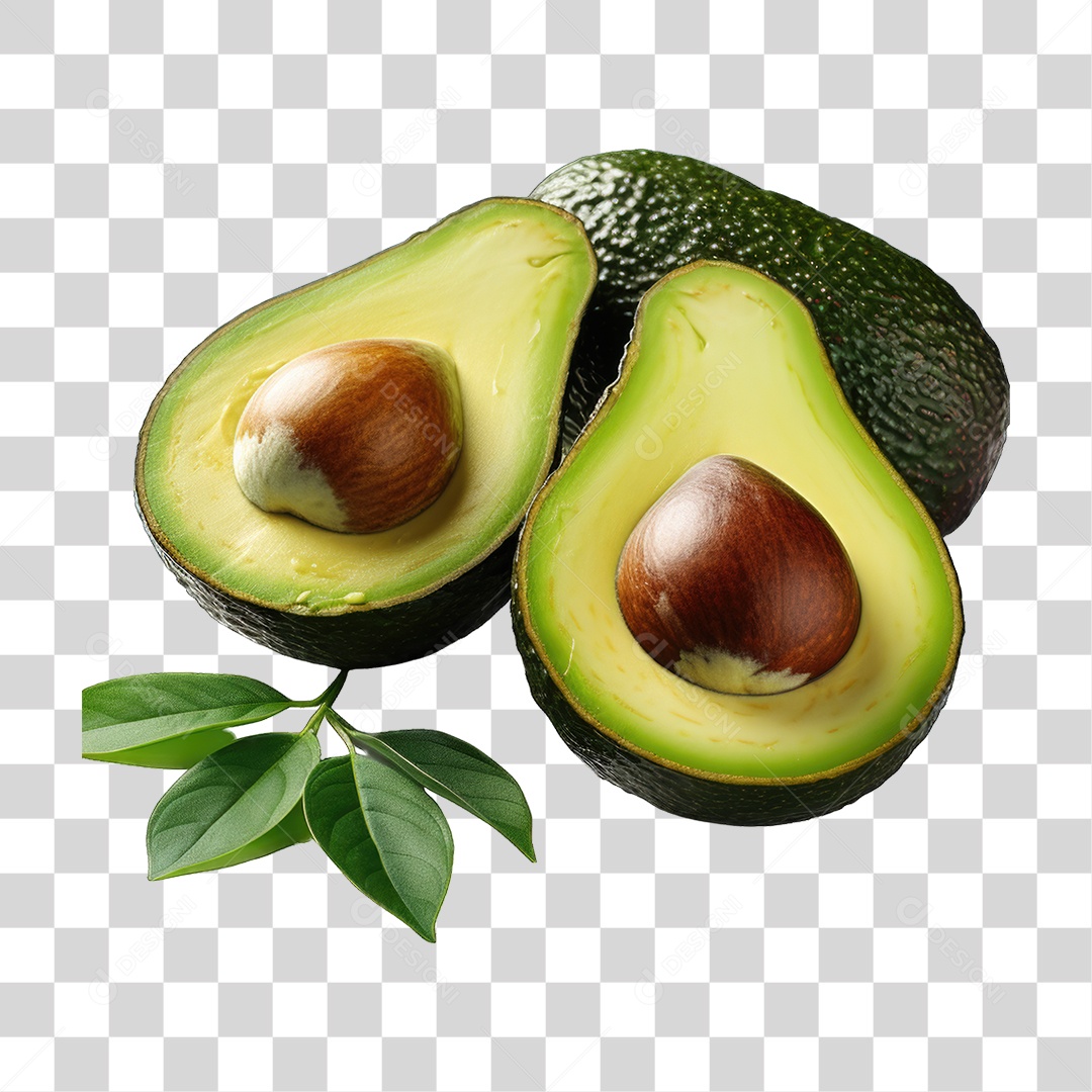 Fruta Abacate PNG Transparente