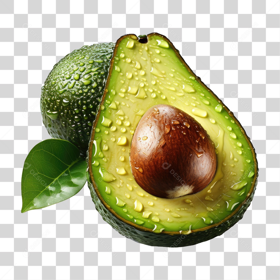 Fruta Abacate PNG Transparente