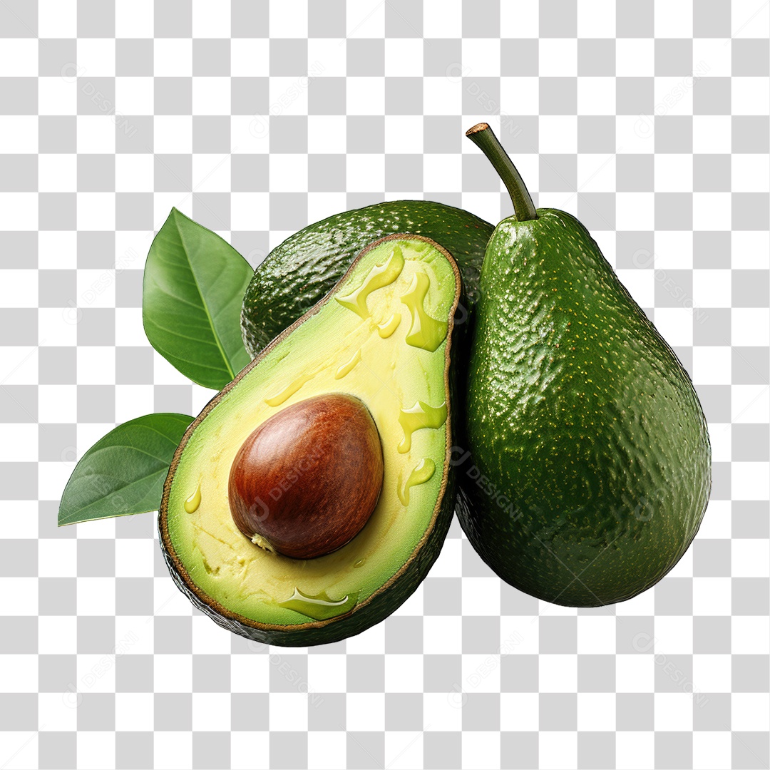 Fruta Abacate PNG Transparente