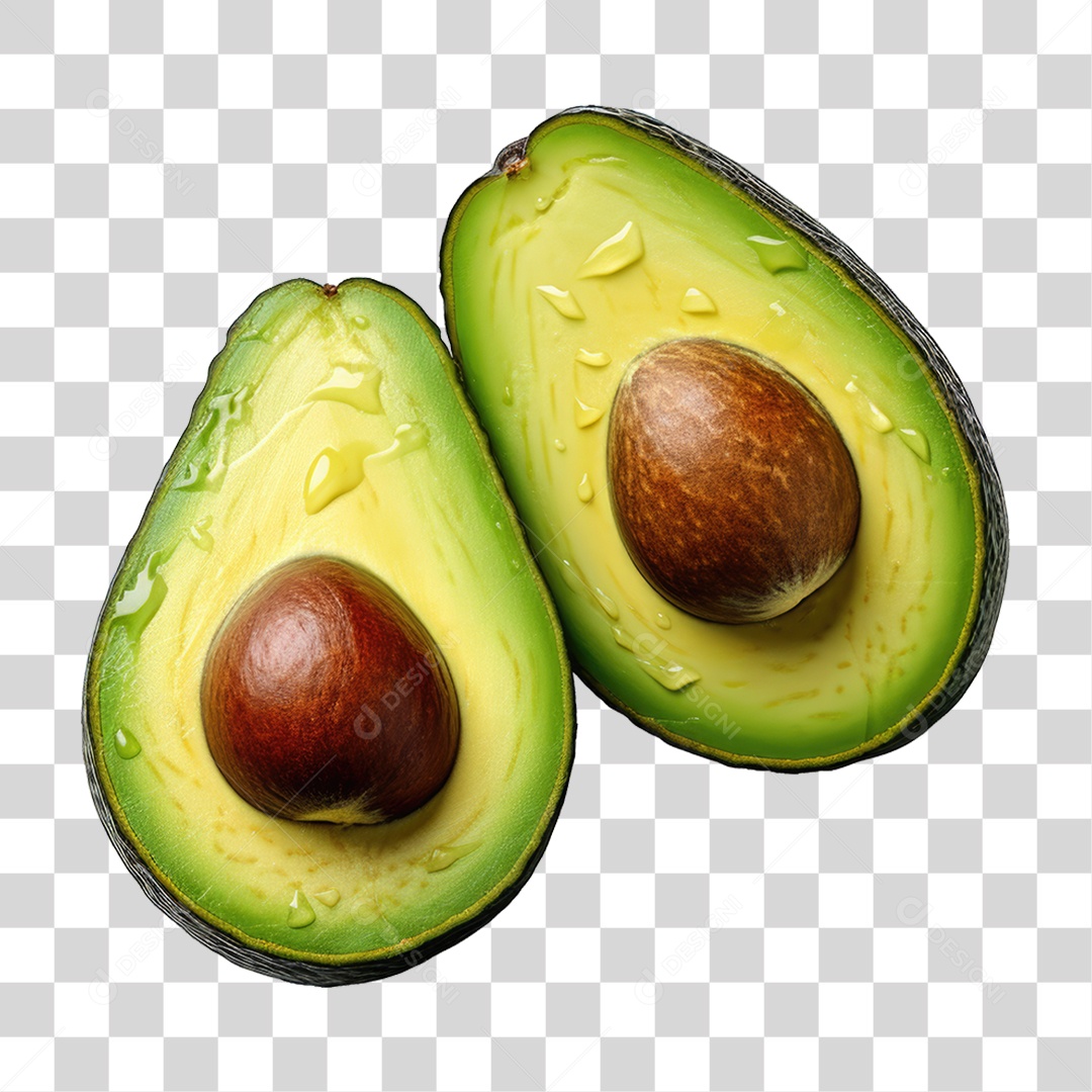 Fruta Abacate PNG Transparente