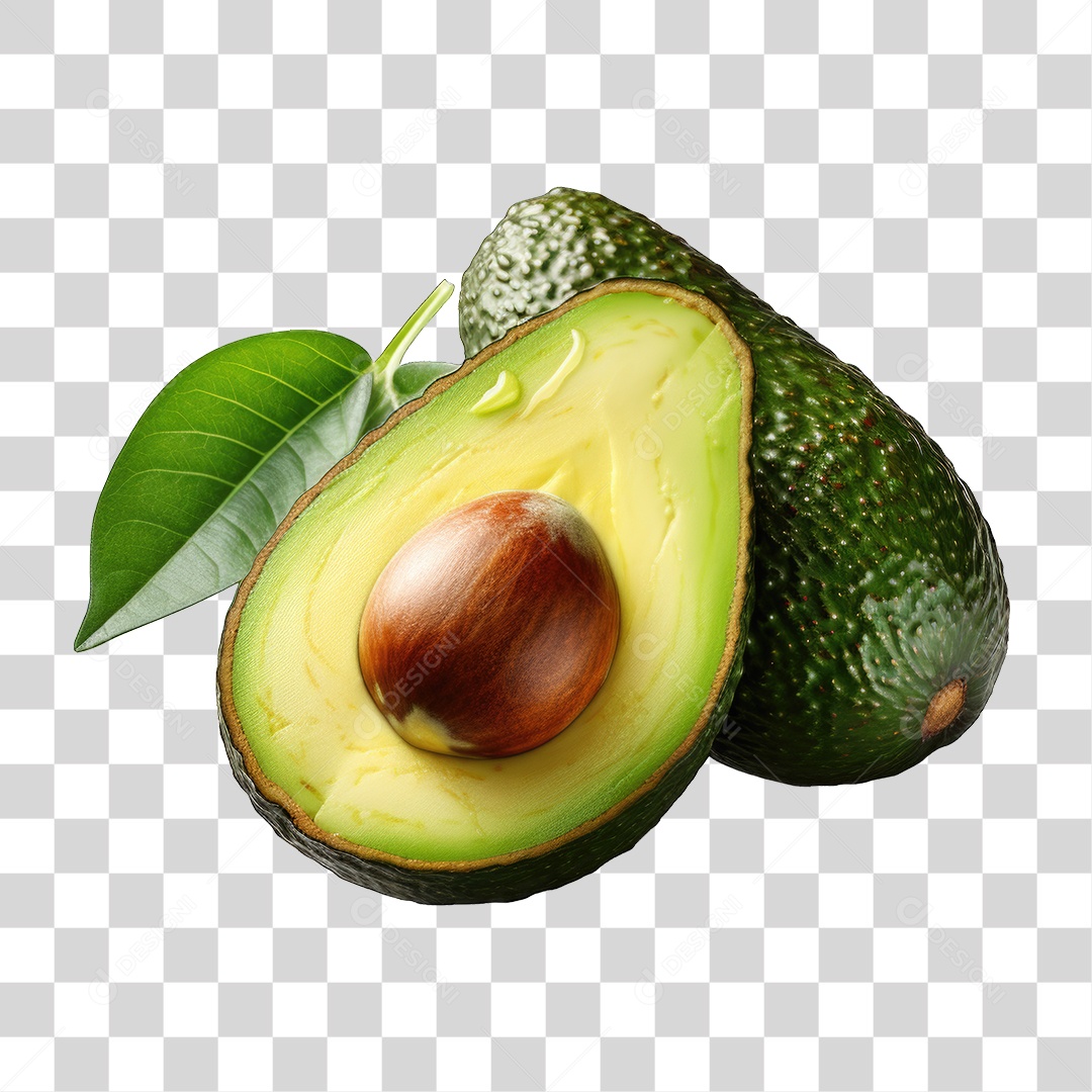 Fruta Abacate PNG Transparente