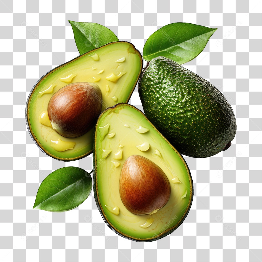 Fruta Abacate PNG Transparente