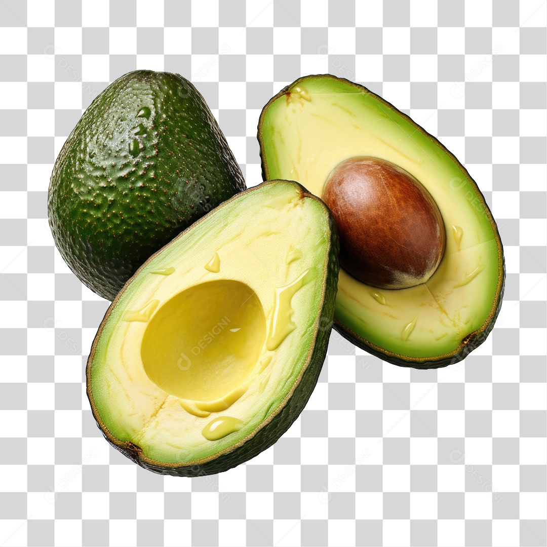 Fruta Abacate PNG Transparente