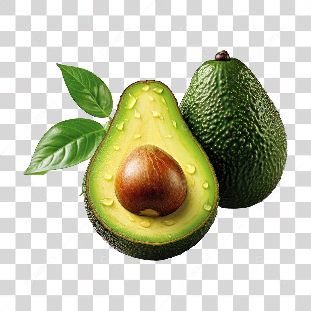Fruta Abacate PNG Transparente