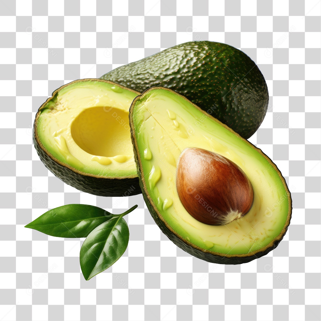 Fruta Abacate PNG Transparente