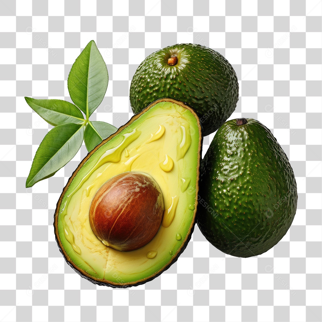 Fruit Avocado PNG Transparent