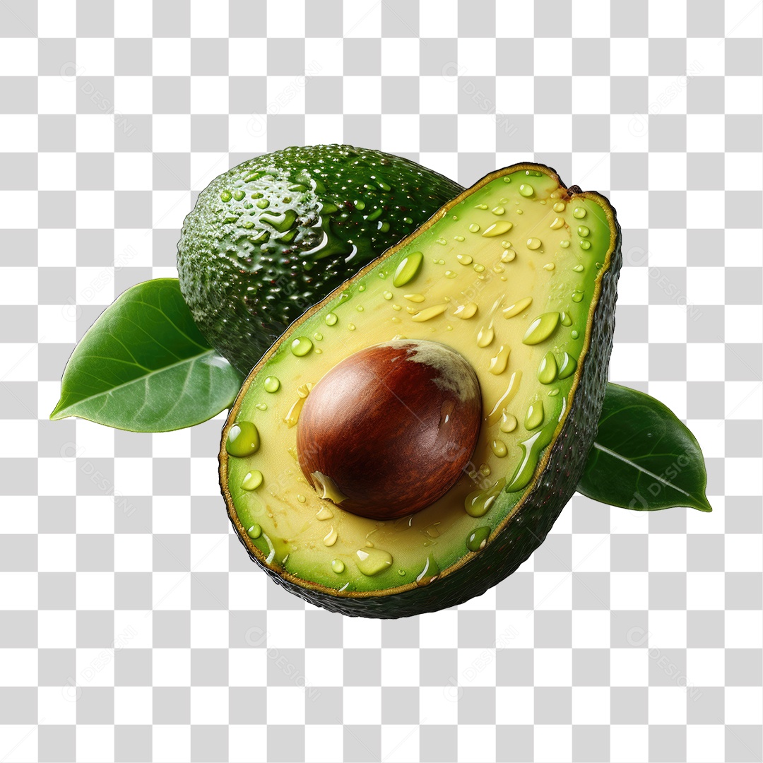 Fruta Abacate PNG Transparente