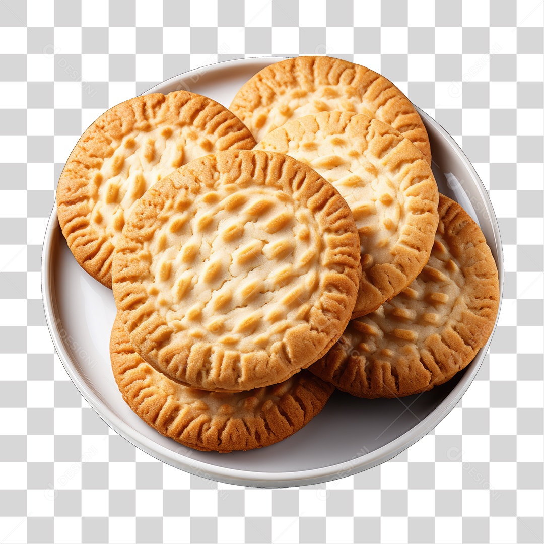 Biscoito Bolacha PNG Transparente