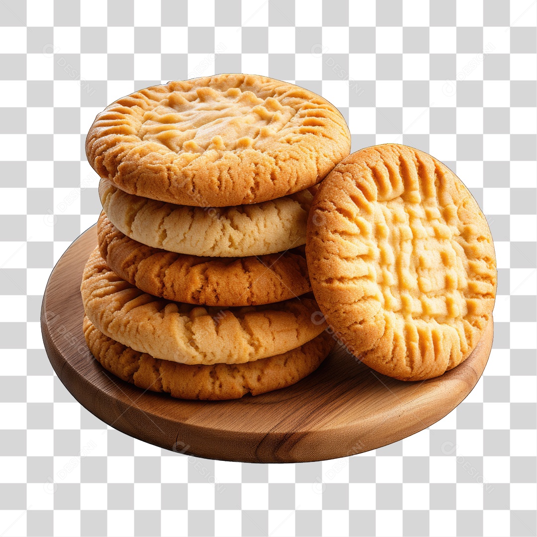 Biscoito Bolacha PNG Transparente