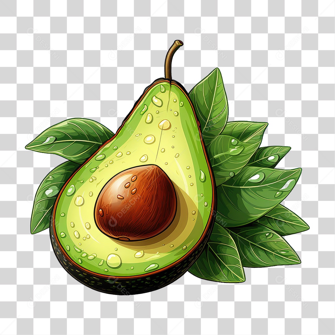 Fruit Avocado PNG Transparent
