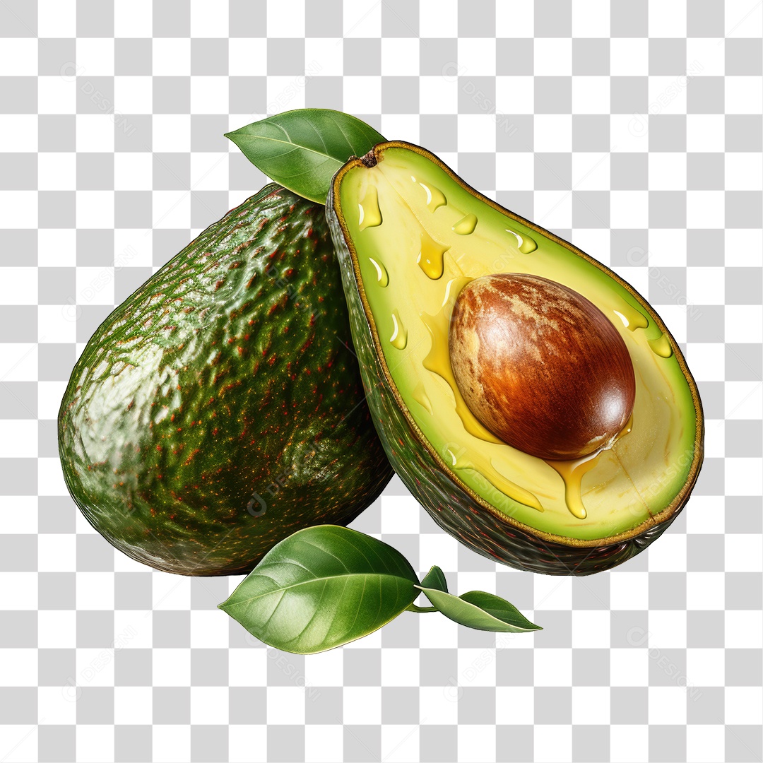 Fruta Abacate PNG Transparente