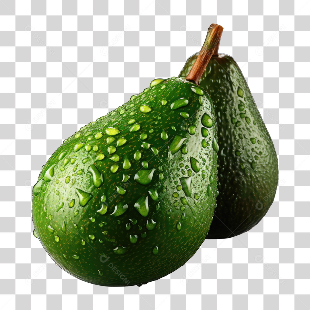 Fruta Abacate PNG Transparente