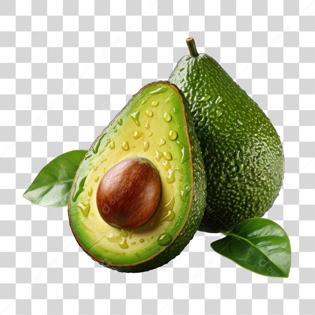 Fruta Abacate PNG Transparente