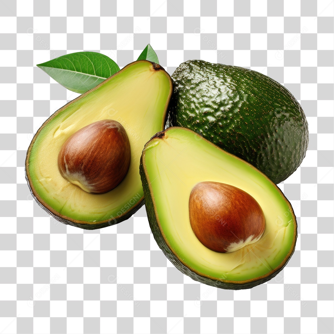 Fruta Abacate PNG Transparente