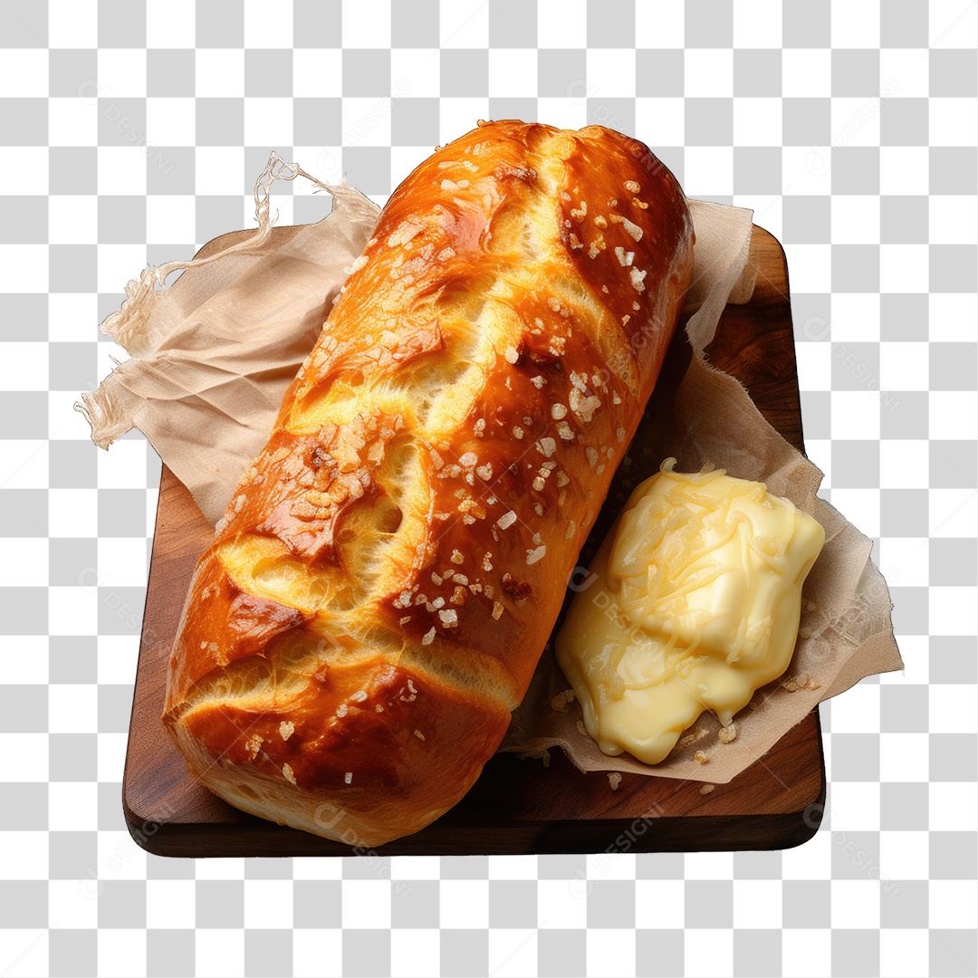 Pão Caseiro PNG Transparente