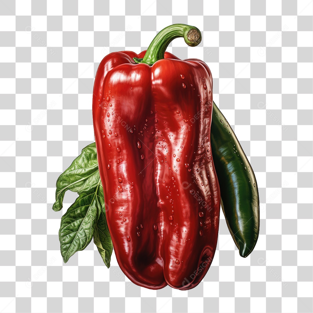 Pimentão PNG Transparente