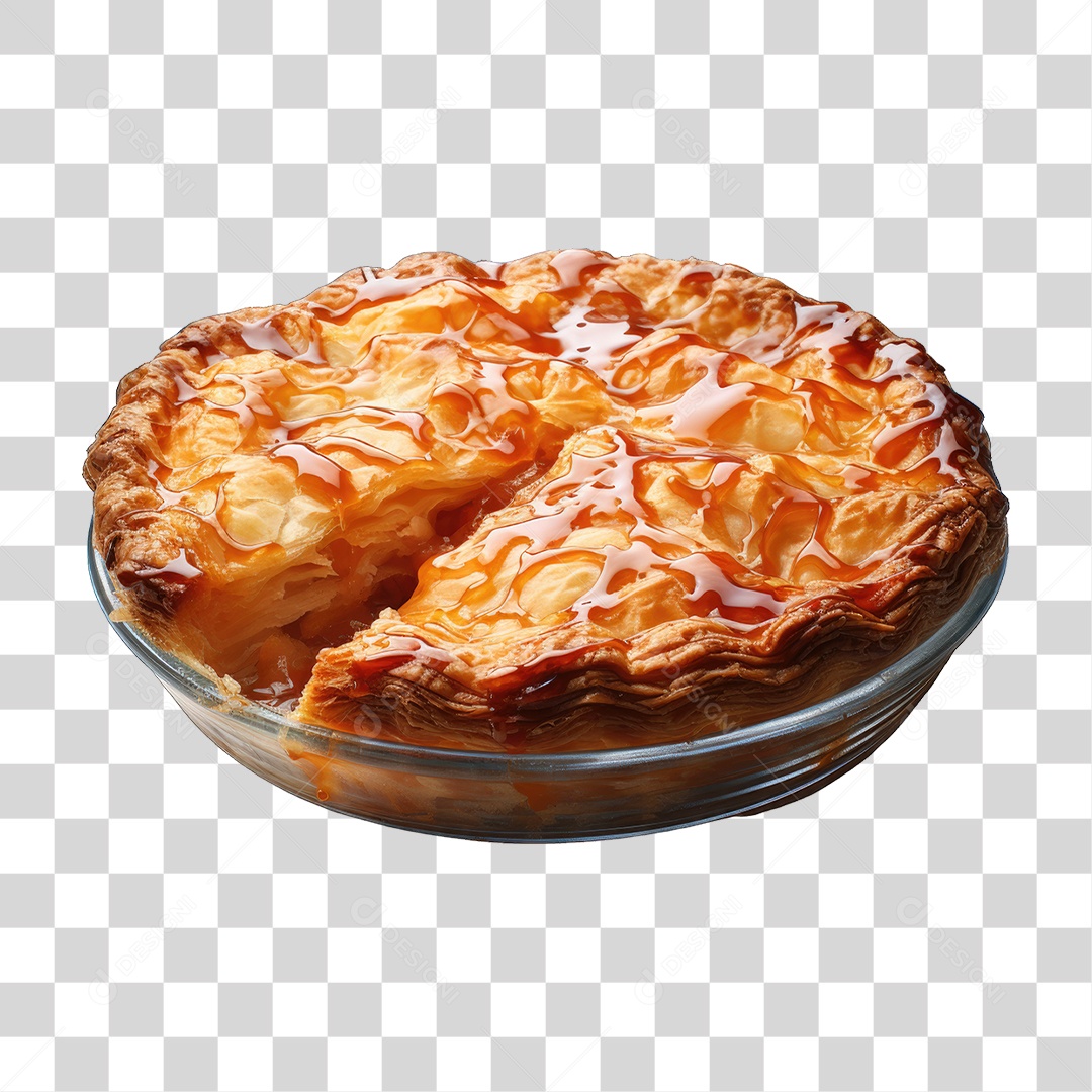 Torta em Bandeja Doces PNG Transparente