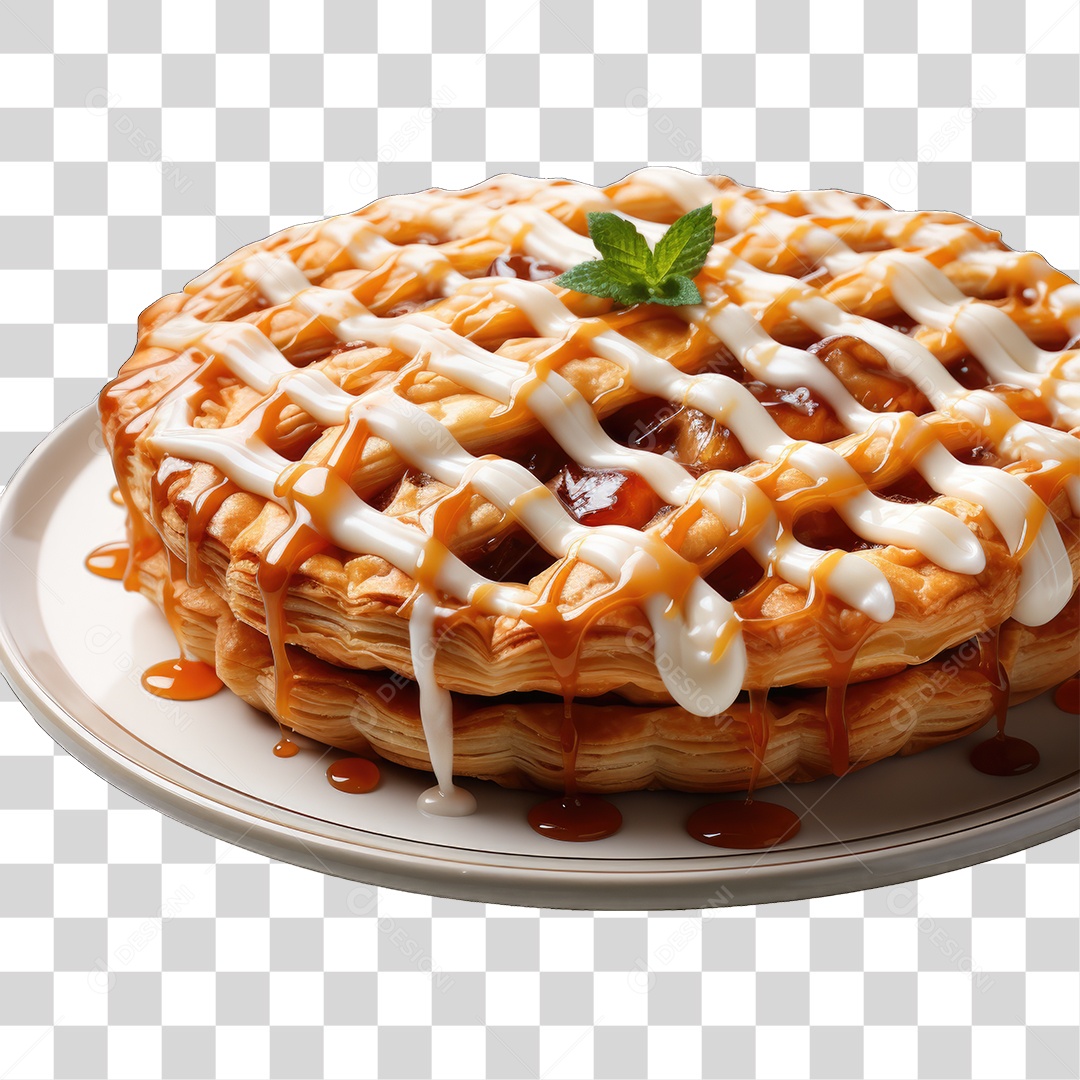 Tray Pie PNG Candy Transparent