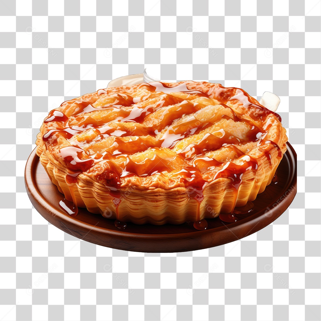 Torta em Bandeja Doces PNG Transparente