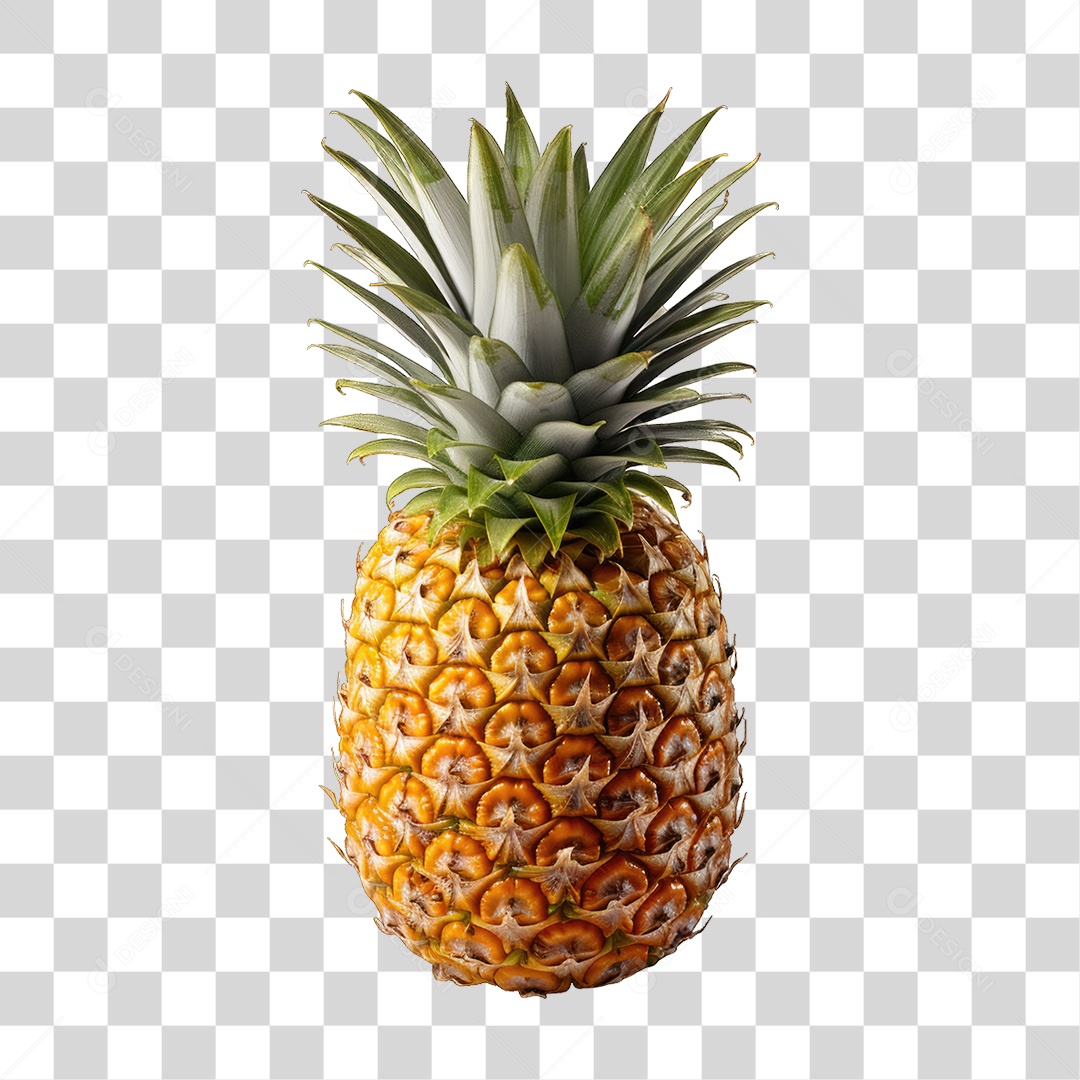 Fruta Abacaxi PNG Transparente