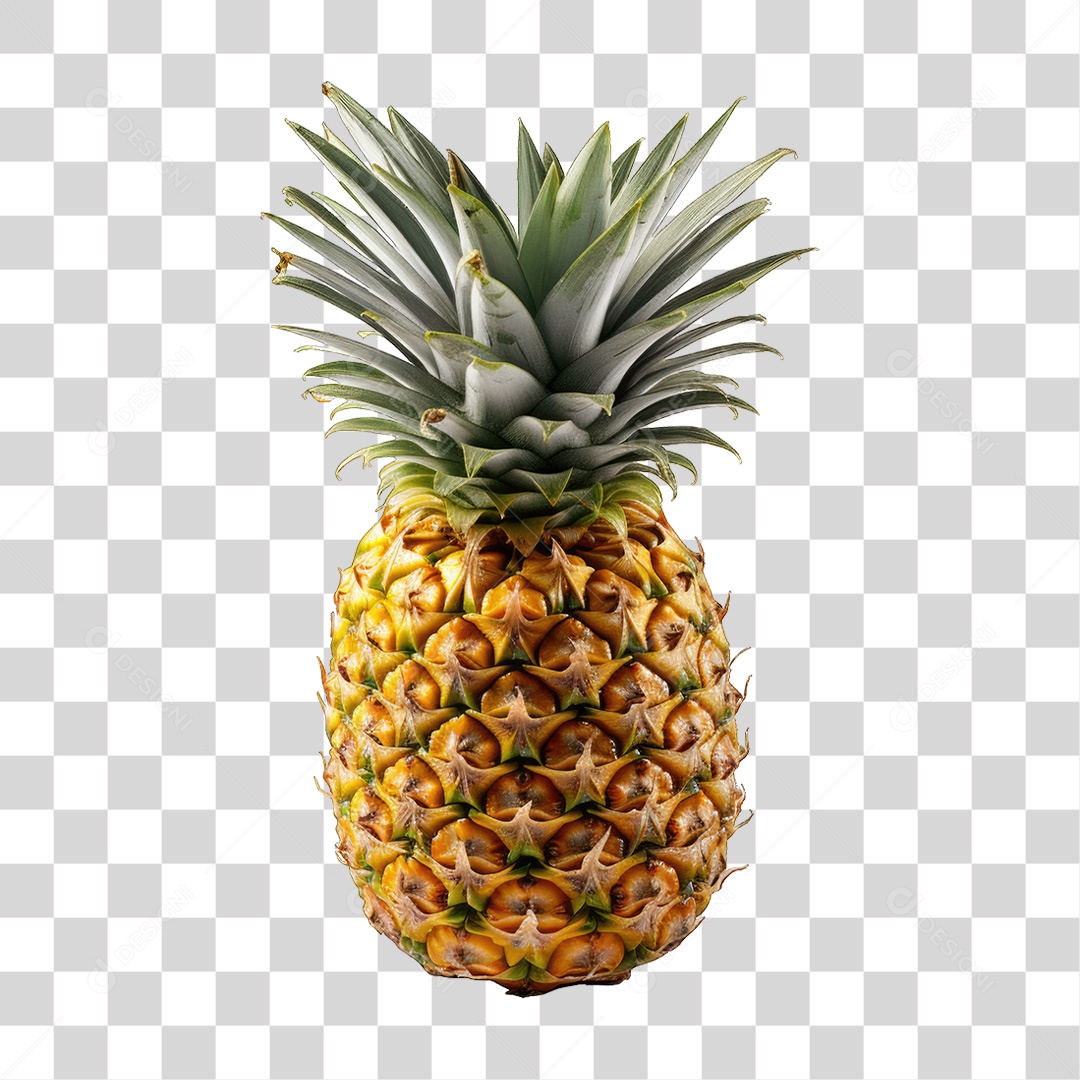 Fruta Abacaxi PNG Transparente