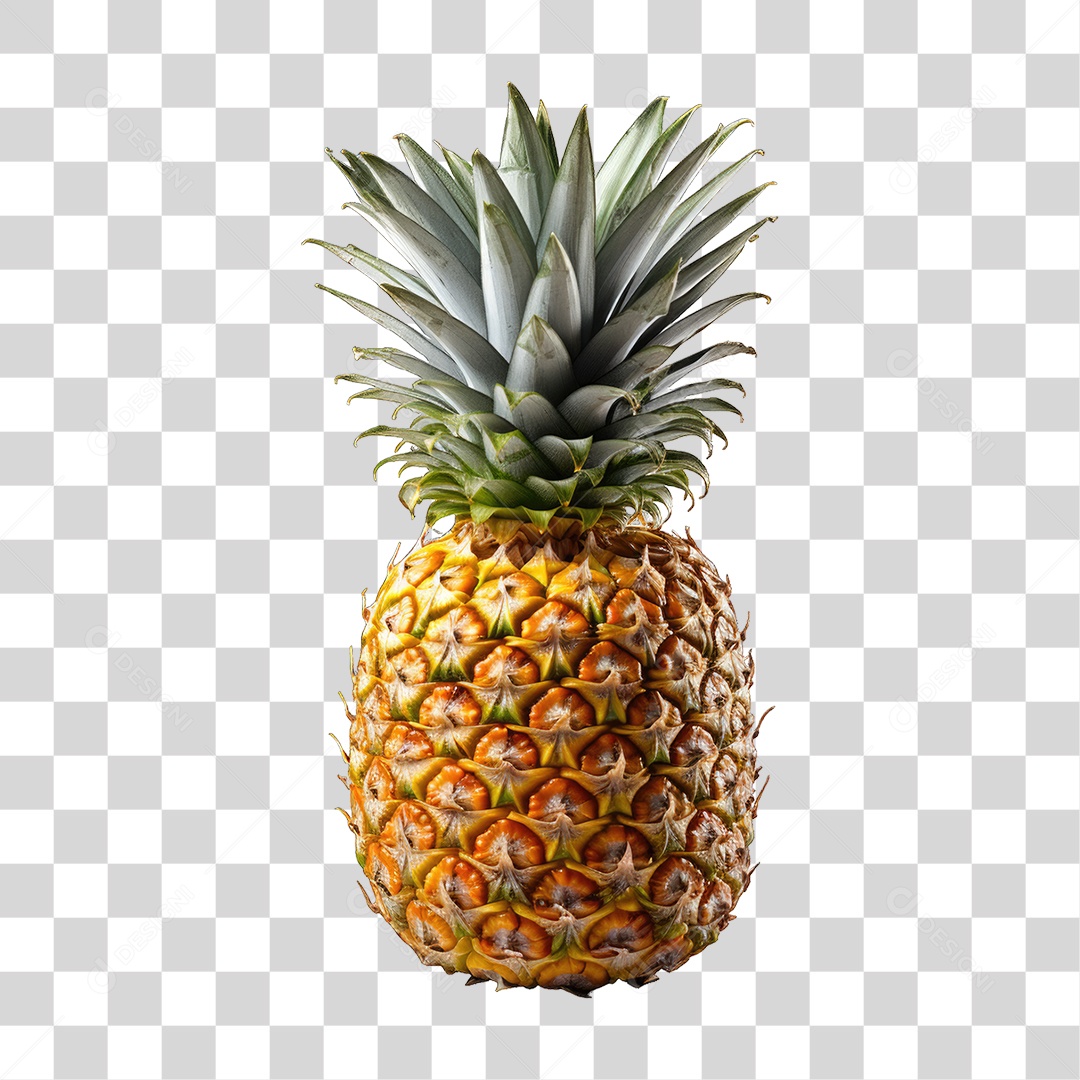 Fruta Abacaxi PNG Transparente