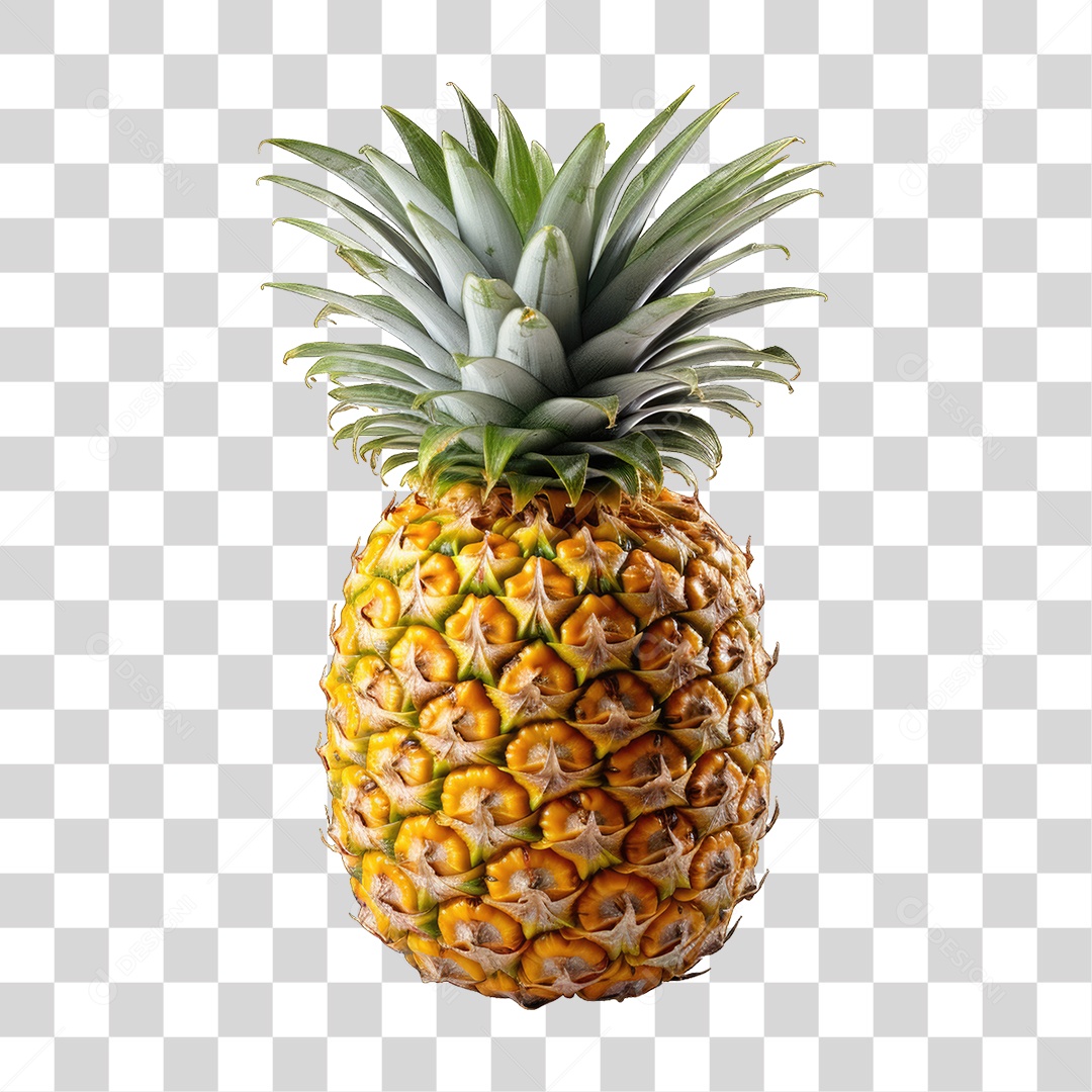 Fruta Abacaxi PNG Transparente