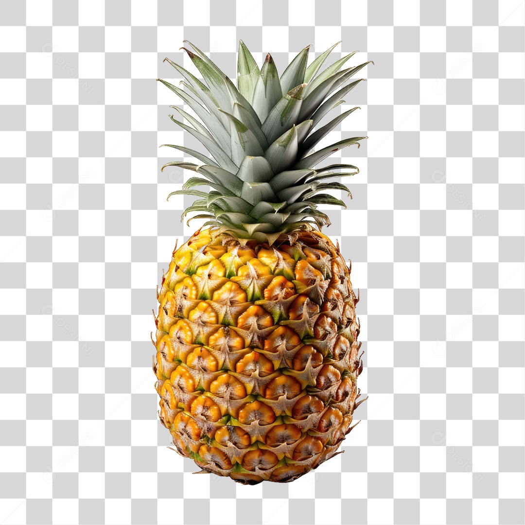 Fruta Abacaxi PNG Transparente