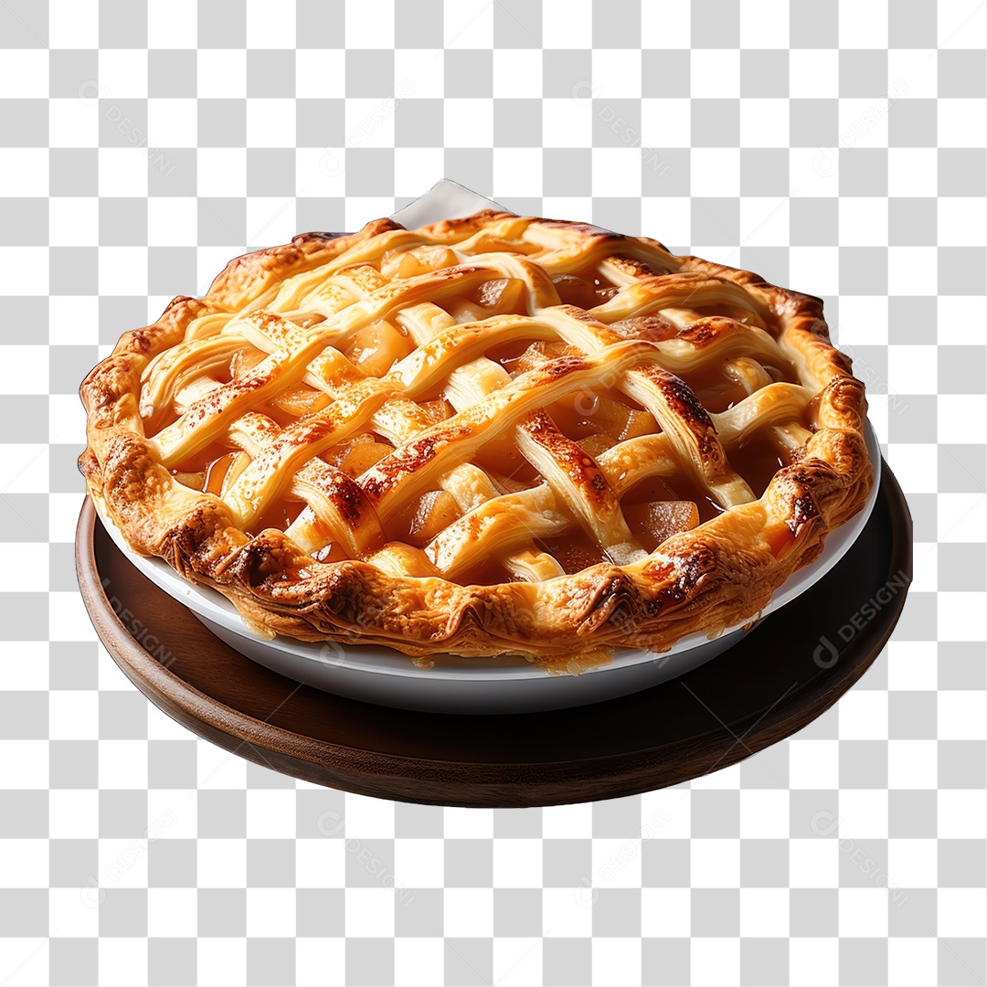 Torta em Bandeja Doces PNG Transparente